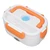 Electric Lunch Box Split Household Mini Portable Multifunctional Orange Electric Lunch Box Food Heater 100‑240V EU Plug