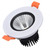 LED Downlight 7W 630lm Adjustable Dimmable Recessed COB Ceiling Light for Shopping Malls Hotels Living Rooms 100‑264V