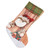 Christmas Stocking Three Dimensional Printed Christmas Stocking Gift Bag Ornament for Christmas Tree Fireplace HangingElderly