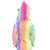 Children's Bathrobe Flannel Robe Long Sleeve Parent Child Outfit Sleepwear Cute Cartoon Animal Patterns Rainbow Pegasus 39.37in