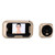Peephole Camera Automatic Photo Taking 120° Viewing Angle Infrared Night Vision Waterproof Visual Peephole Doorbell for Apartment