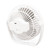 6 Inch Round Solar Ventilator 10W USB Solar Panel Powered Portable Fan for Cooling Ventilation