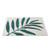 Bathroom Rugs Simple Pattern Polyester Fiber Strong Absorbent Prevent Slip Bath Mats Rugs for Bathroom Bedroom Doorway One Leaf 50x80cm / 19.7x31.5in
