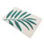 Bathroom Rugs Simple Pattern Polyester Fiber Strong Absorbent Prevent Slip Bath Mats Rugs for Bathroom Bedroom Doorway One Leaf 50x80cm / 19.7x31.5in
