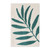 Bathroom Rugs Simple Pattern Polyester Fiber Strong Absorbent Prevent Slip Bath Mats Rugs for Bathroom Bedroom Doorway One Leaf 50x80cm / 19.7x31.5in