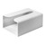 Wall Mounted Tissue Box Multipurpose Stylish Elegant Space Saving Tissue Napkin Holder for Home Kitchen Bathroom White L