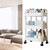 Rolling Cart White 3 Tiers Quiet Wheels Sturdy Plastic Simple Widely Used Utility Cart for House Office Dormitory