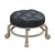 Low Roller Stools with Universal Wheel 360 Degrees Swivel PU Leather Round Rolling Stool Seats with Mute Wheels for Home Office Garage Shop Fitness