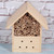 Outdoor Mini Pine Wood Insect Bee House Shelter Handwork Art Craft Garden Decoration Ornament