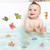 9Pcs Non Slip Cartoon Bathtub Sticker Ocean World Stickers Bathroom for Children Baby Bath Tub