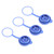 3Pcs Water Jug Cap with Hanging Ring Universal Seal Leak Proof 5 Gallon Water Bottle Reusable Replacement Lid Top Cover
