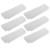 6Pcs Pollen Collector Box Plastic Beehive Pollen Trap Tray Beekeeping Supply Tools