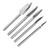 5PCS/Set Wood Engraving Tool Milling Cutter Root Carving Tools for DIY Woodworking