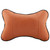 1Pc Soft Auto Car Seat Headrest Pillow Breathable Head Neck Support Cushion Pad(Brown)