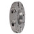 Hoof Trimming Disc Professional 8 Teeth Steel Livestock Hoof Trimming Plate for Livestock Sheep Cattles Horses Cow Hoof Trimming