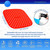 3 Pack Silicone Air Fryer Liners with Air Fryer Magnetic Cheat Sheet Non Stick Reusable Air Fryer Liner Pads Air Fryer Accessories