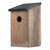 Hanging Wooden Bird House DIY Breeding Parrots Bird Nesting Box for Outdoor Garden Decoration