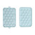 25 Grid Ice Cube Tray Easy Release Silicone Ice Ball Maker Mold Mini Round Ice Sphere Tray with Lid Blue