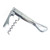 Stainless Steel Wine Opener Manual Wine Bottle Opener for Home Kitchen Restaurant Bar Applications 12cm