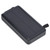 LED Solar Power Bank 30000mAh Solar Charger Power Bank with 4 Cables for Outdoor Climbing Mountaineering Black
