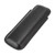 Leather Cigar Case Portable 2 Finger Cigar Holder for Travel Business Trip Boyfriend Gifts Black