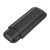 Leather Cigar Case Portable 2 Finger Cigar Holder for Travel Business Trip Boyfriend Gifts Black