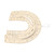 Rattan Rainbow Wall Decor Hand Crafted Nordic Style Natural Eco Friendly Woven Rainbow Wall Decor for Bedroom Home