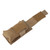 Flashlight Bag Hanging Nylon Waterproof Exquisite Flashlight Accessory Bag for Outdoor Activities Khaki