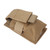 Flashlight Bag Hanging Nylon Waterproof Exquisite Flashlight Accessory Bag for Outdoor Activities Khaki