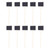 10Pcs Wood Mini Blackboard Plant Label Long Round Rod Message Board for Garden Wedding