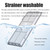 Filter Compatible for T8 plus T7S T7S Plus S7 S7 MAX V S7 MaxV Ultra Filter