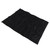 Fireplace Blanket Black Oxford Fabric 2 Layers Cotton Hook and Loop Fireplace Draft Stopper for Home Indoor Winter 39x32in
