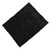 Fireplace Blanket Black Oxford Fabric 2 Layers Cotton Hook and Loop Fireplace Draft Stopper for Home Indoor Winter 39x32in