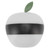 LED Wall Light Apple Shaped Waterproof 6W 3000K Aluminum and PC Wall Lamp for Bedroom Courtyard Decor 85‑265V