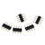 100Pcs 4Pin Male Plug Adapter Connector Needles for RGB 3528 5050 LED Strip Lights Connection