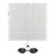 100‑240V LED Light Panel Deep 660nm Near Infrared 850nm Muscle Joint Pain Relief Physiotherapy Lamp EU Plug