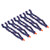 5 PCS 2m Patriotic Garland Colorful Independence Day 4th of July Tinsel Garland Theme Party Door Decoration