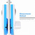 Double-side Magnetic Glass Wiper Window Cleaner Surface Cleaning Brush Triangle Cleaning Tools for High House Glass Windows Thickness 3-8mm