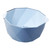 Double Layer Draining Basket Geometric Nordic Style Large Capacity Kitchen Strainer Colander Bowl Fruits Vegetable Washing Basket 27x26x11.5cm / 10.6x10.2x4.5in