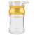 Acrylic Transparent and Gold Oil Bottle Liquid Seasoning Pot Soy Sauce Vinegar Pot Kitchen (XL)