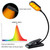 9 LEDs Clip On Book Light USB Rechargeable Reading Light with 3 Adjustable Brightness Levels Long Lasting Lightweight Light