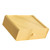 Underwear Storage Box Plastic 15 Grid Compartment Drawer Desktop Accessories for Socks Bras Yellow