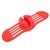 Armrest Couch Cup Holder Silicone Prevent Slip Avoid Spills Couch Drink Holder for Sofa Arm Chair Recliner Red