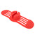 Armrest Couch Cup Holder Silicone Prevent Slip Avoid Spills Couch Drink Holder for Sofa Arm Chair Recliner Red