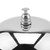 Service Bell Rust Proof Clear Sound Metal Structure Hand Pressed Desk Bell for Hotel Restaurant Home L