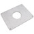4‑21/32 Inch Aluminium Alloy Router Table Insert Plate with Router Insert Ring for Woodworking Benches
