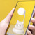 Cartoon Desk Lamp Multipurpose Cute Innovative Soft Lighting USB Rechargeable Mini LED Desk Lamp for Home Bedroom Living Room Kitten