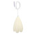 Pendant Lamp Flower Bud Shape Romantic Creative Resin Iron 13cm Lampshade Ceiling Hanging Light for Bedroom Restaurant 100‑240V