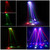 90W RGBW 7 / 13 Channels LED DMX512 Sound Activated Auto Running Mini Spider Stage Beam Light Head Moving Rotatable Effect Lamp with Signal Line for Disco KTV Club Party