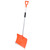Snow Shovel Large Capacity D Shaped Handle Aluminum Alloy Plastic Material Detachable Assemblable Shovelling Tool